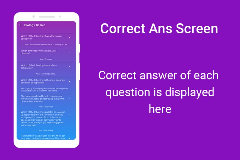 Biology Quiz 2020 – screenshot 5