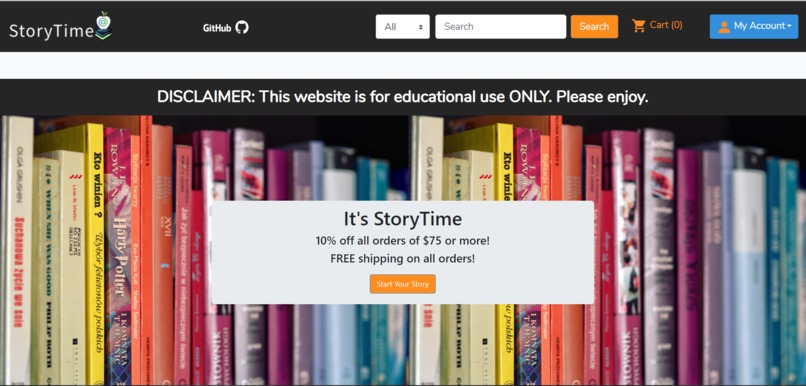 StoryTimeBooks – screenshot 1