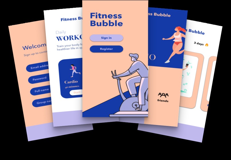 Fitness Bubble – screenshot 1