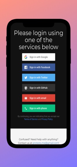 Protests.Me – screenshot 3