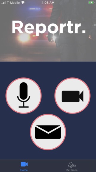 Reportr – screenshot 1