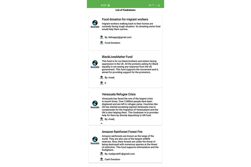 Donatable – screenshot 4