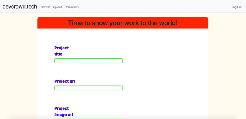 devcrowd.tech – screenshot 3