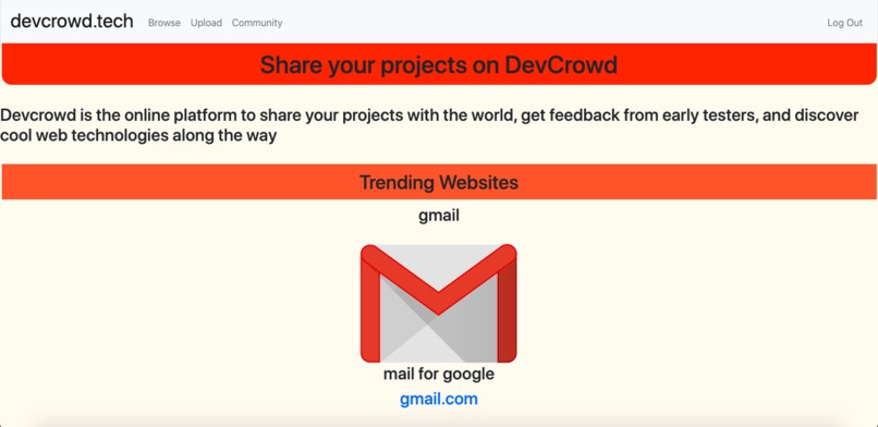 devcrowd.tech – screenshot 5