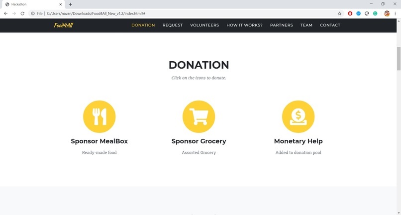 Food4ALL – screenshot 3