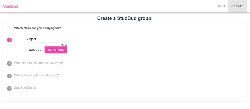 StudBud – screenshot 3