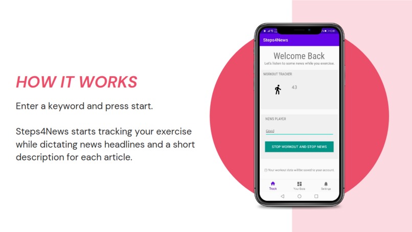Steps4News – screenshot 4