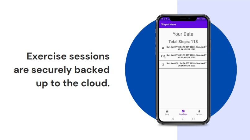 Steps4News – screenshot 5