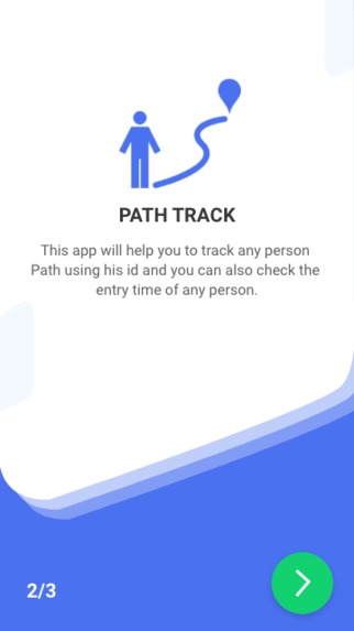 COVID TRACK PATH – screenshot 1