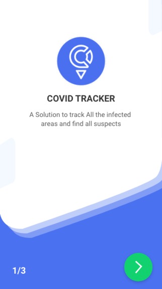 COVID TRACK PATH – screenshot 2