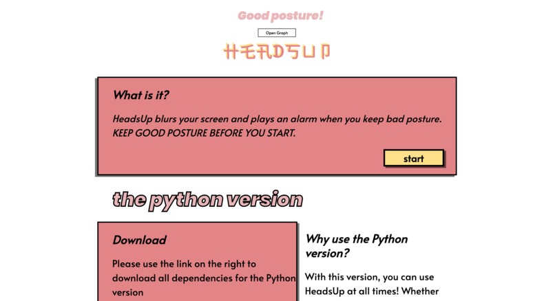 HeadsUp – screenshot 2