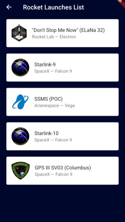 LiveLaunch – screenshot 1