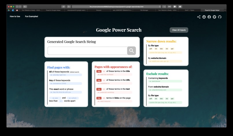Google Power Search – screenshot 2