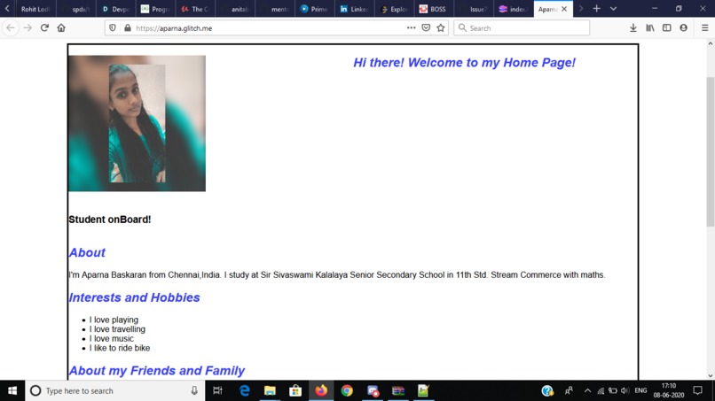 PortFolio – screenshot 1