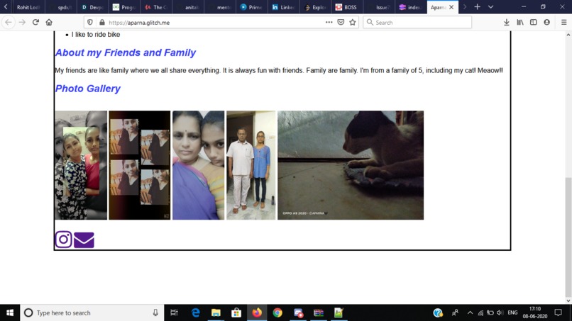 PortFolio – screenshot 2