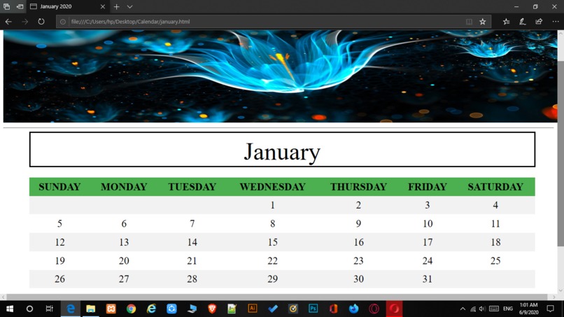 Calendar 2020 – screenshot 2