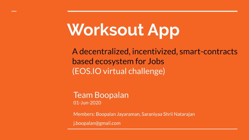 Worksout - Automated Jobs ecosystem – screenshot 1