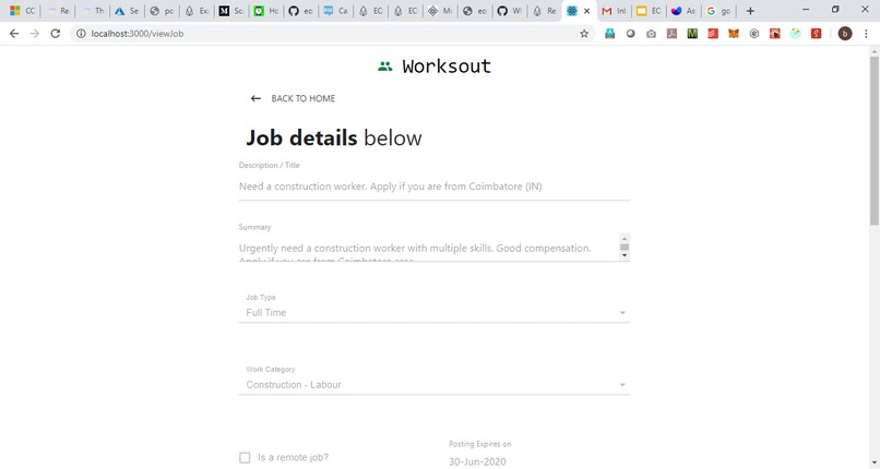 Worksout - Automated Jobs ecosystem – screenshot 12