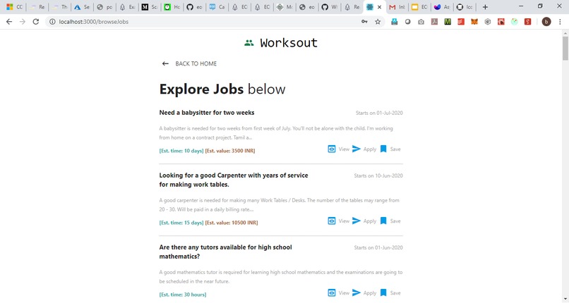 Worksout - Automated Jobs ecosystem – screenshot 22