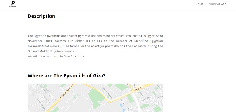Online Tourism – screenshot 1