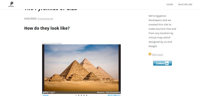 Online Tourism – screenshot 2