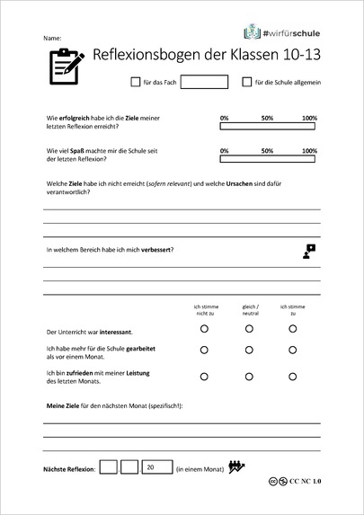 Selbstreflexion und Motivation – screenshot 2