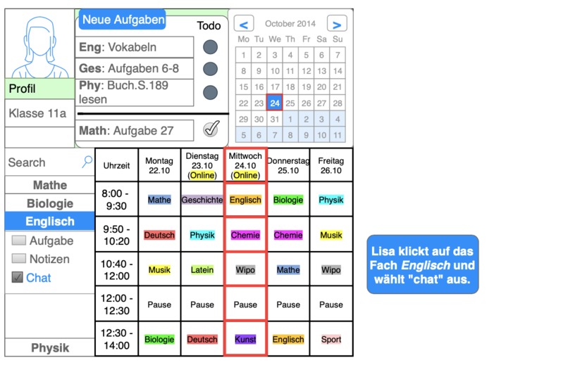 Lösungsansatz für die hybride Schule 2020 – screenshot 1
