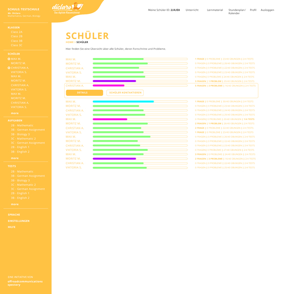 diclaro - the digital classroom – screenshot 5