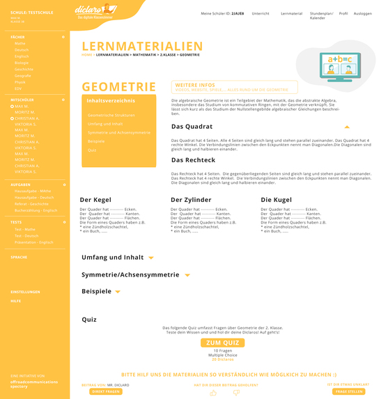 diclaro - the digital classroom – screenshot 7