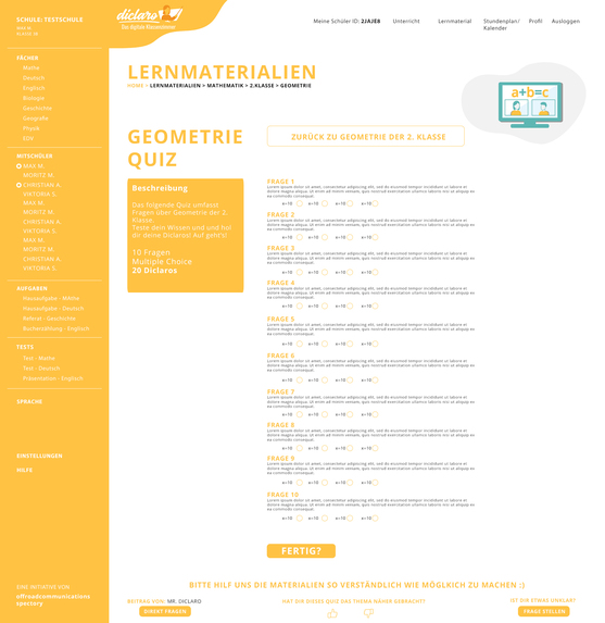 diclaro - the digital classroom – screenshot 9