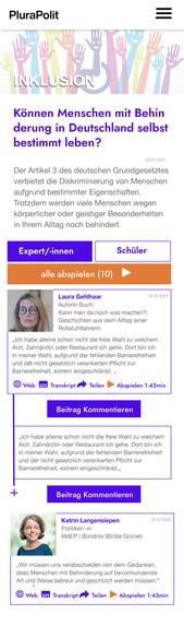 PluraPolit Schule – screenshot 7