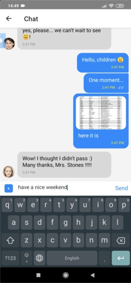 Schul-Messenger – screenshot 2