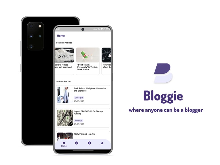 Bloggie - Where every one is a blogger – screenshot 1
