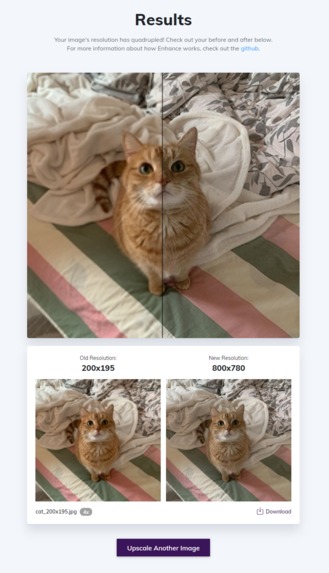 Enhance – screenshot 1