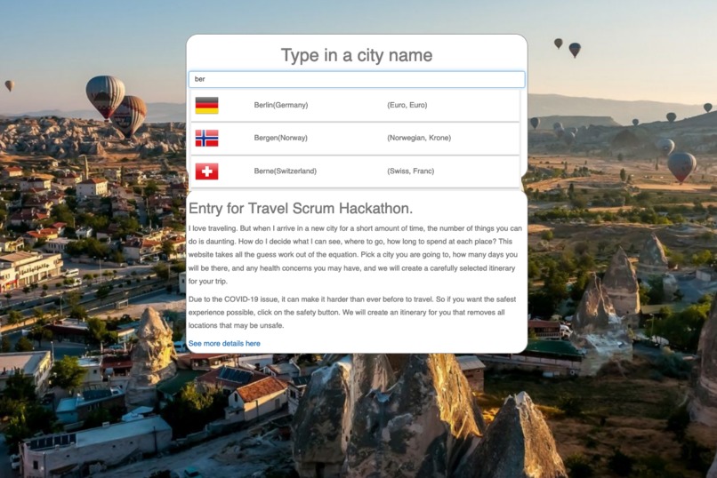 Safe Travel Guide – screenshot 2