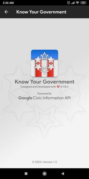 Know Your Government – screenshot 5