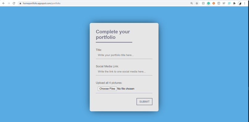 Vocal Portfolio – screenshot 3