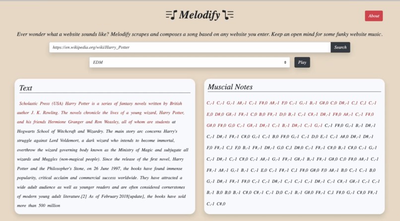 Melodify – screenshot 1