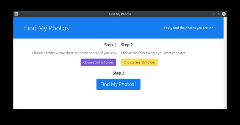 Find My Photos – screenshot 1