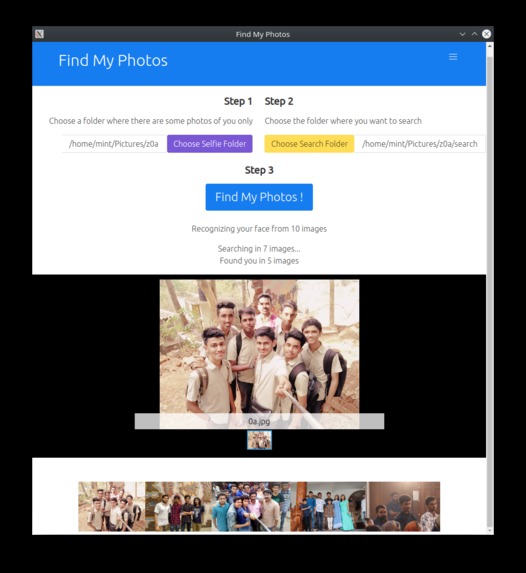 Find My Photos – screenshot 2
