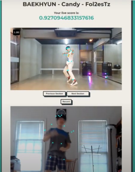 DAINCE – screenshot 2