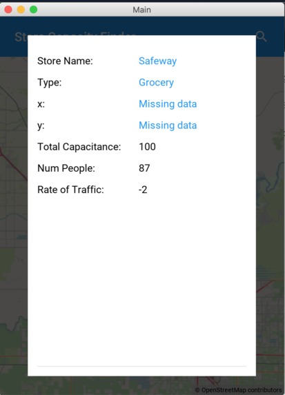 Store Capacity Finder – screenshot 1