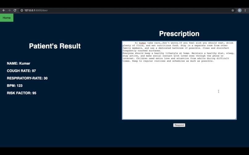 Contactless Covid Test & Personalized Diet Suggestions - AI – screenshot 9