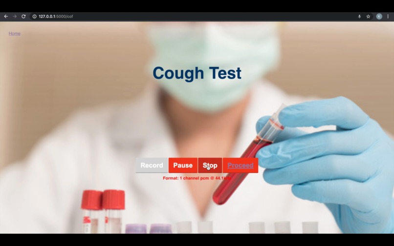 Contactless Covid Test & Personalized Diet Suggestions - AI – screenshot 3