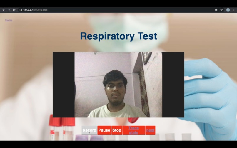 Contactless Covid Test & Personalized Diet Suggestions - AI – screenshot 4