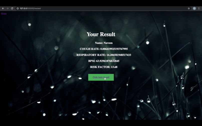 Contactless Covid Test & Personalized Diet Suggestions - AI – screenshot 7