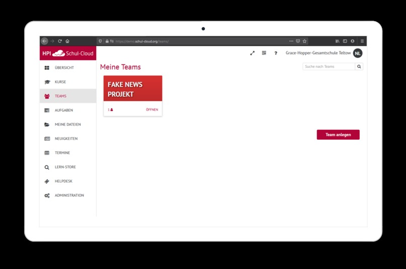 Projektbasiertes Lernen für die Schule der Zukunft – screenshot 3