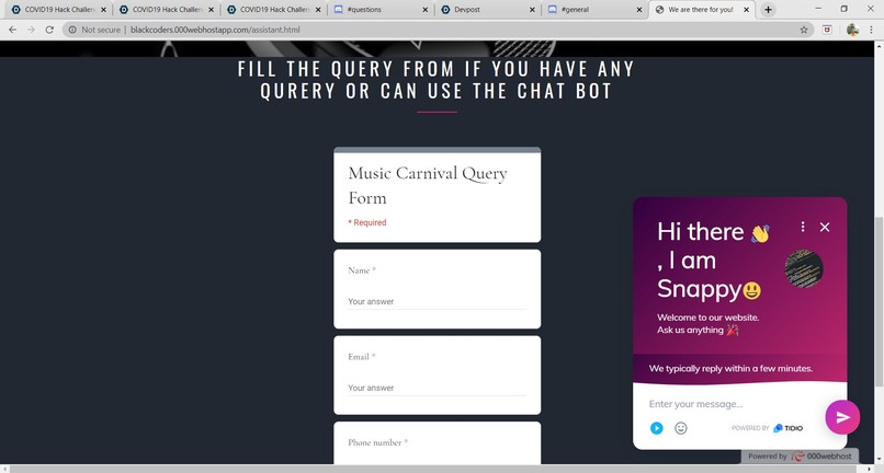 Event Registration Form – screenshot 6