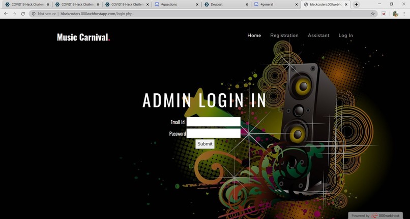 Event Registration Form – screenshot 7