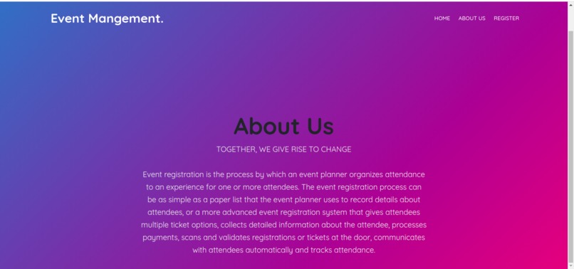 Event Registration System – screenshot 9